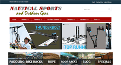 Desktop Screenshot of nauticalsports.co.za